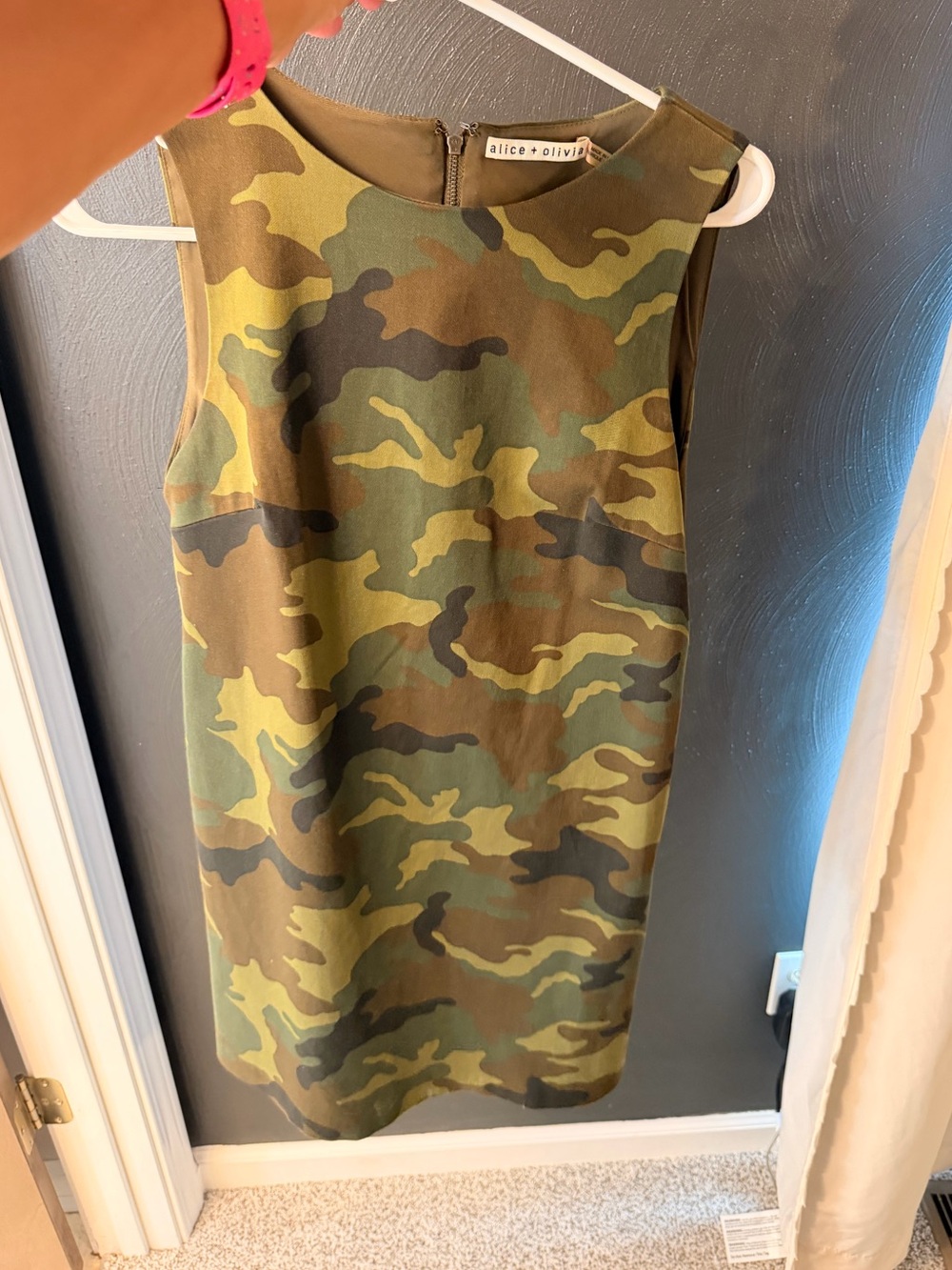 Alice + Olivia  Camo dress
